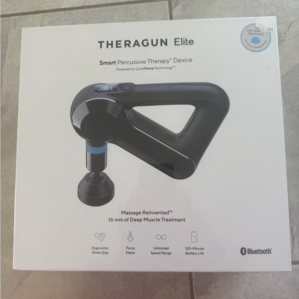 Theragun Elite Black Percussive Therapy Device